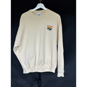 90's Vintage Youth Day Crewneck Sweatshirt Yellow‎ XL Jerzees Y2K Streetwear